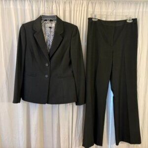 Tahari Suit Slate Blue/Grey